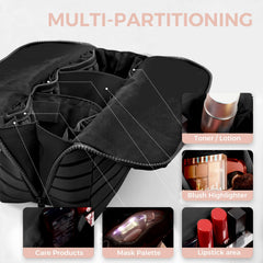 Generic top open standing layout with cosmetics visible for quick access