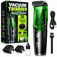 Generic trimmer front view showing vacuum chamber and ergonomic grip benefit tidy trimming