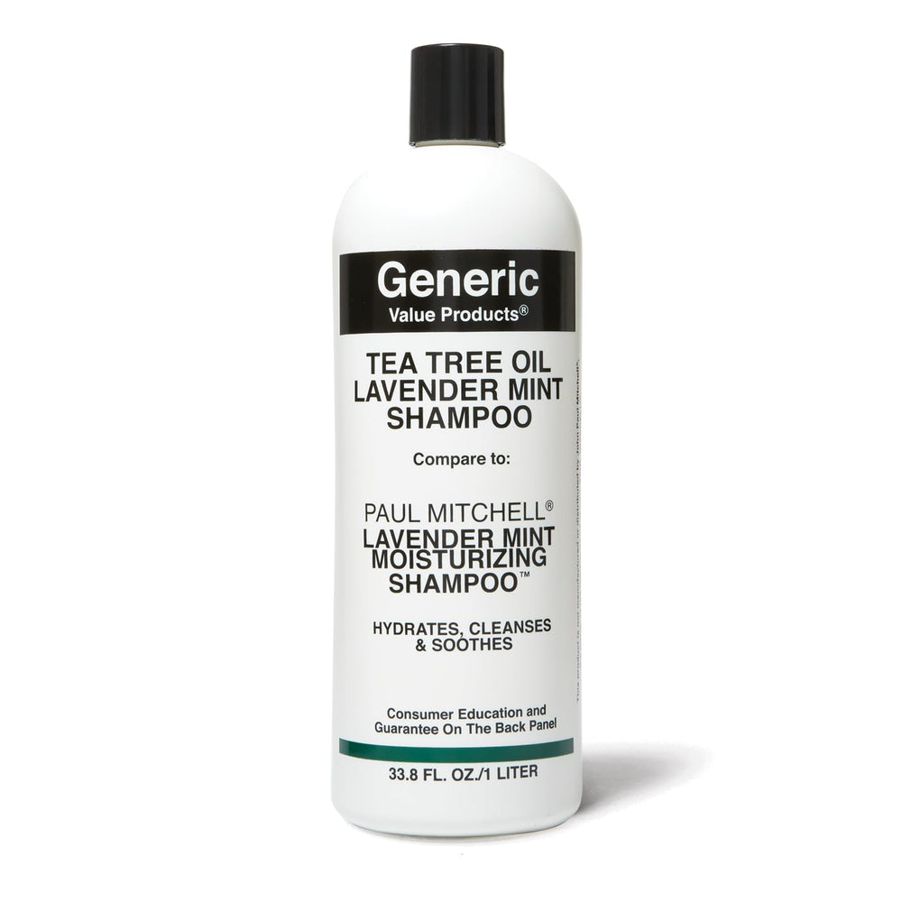 Generic Value Products front bottle showing 33.8 oz size and lavender benefit