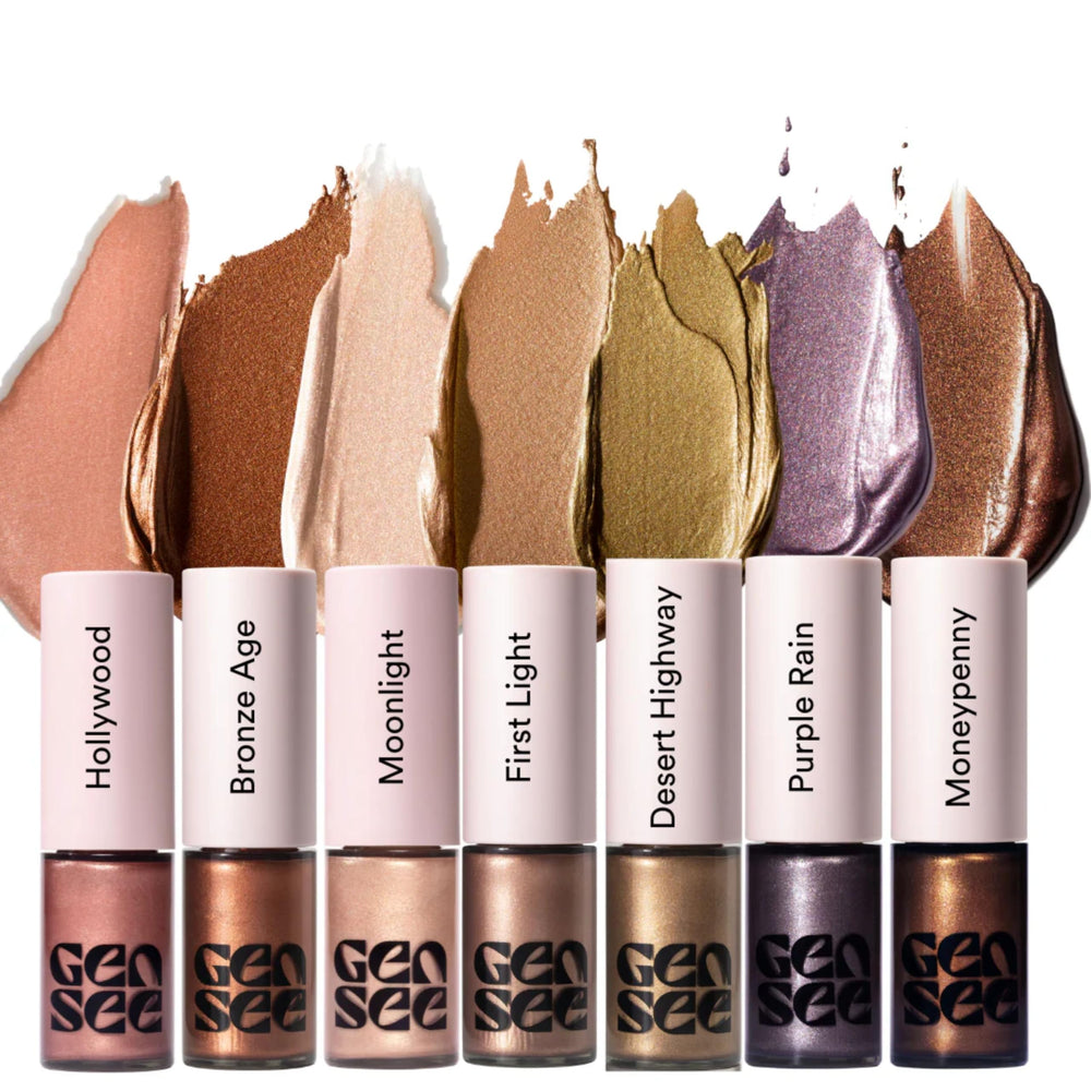 Gen See layered with matte liquid shadow showing buildable dimension