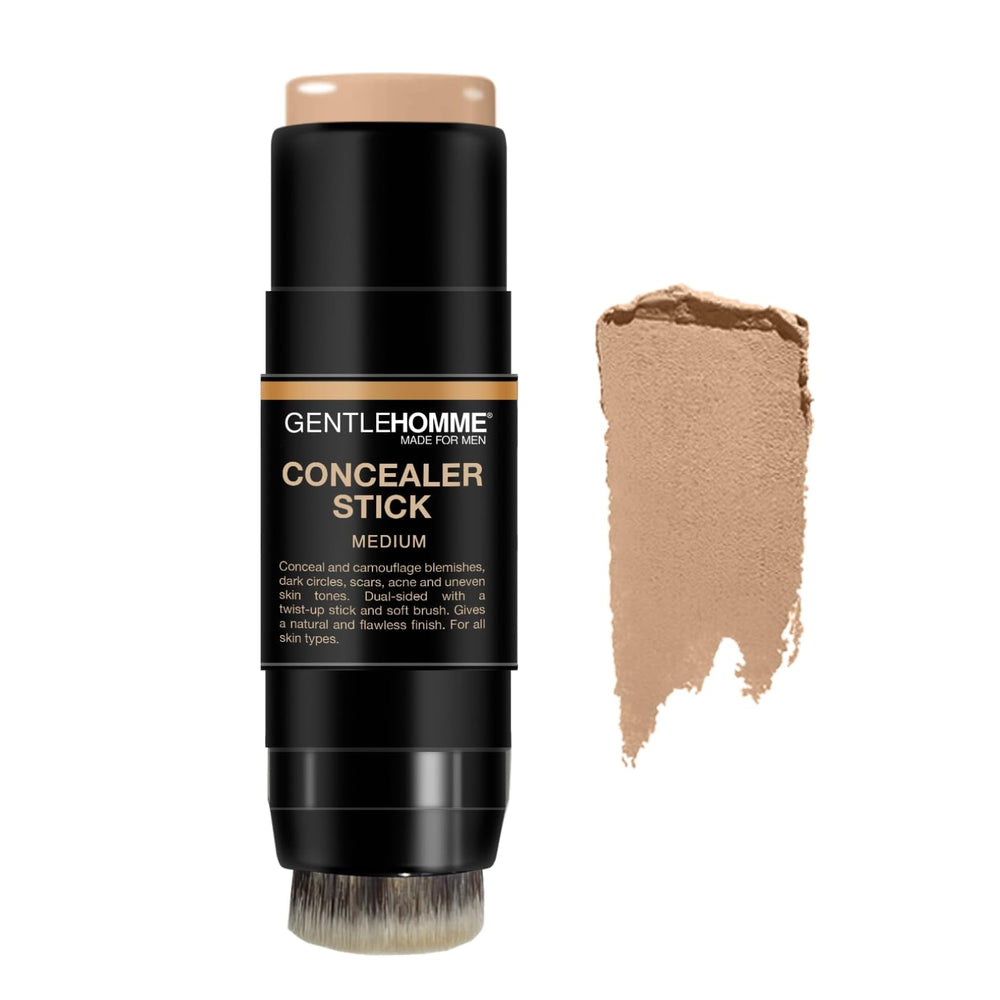 Gentlehomme concealer stick front packaging showing compact design and logo
