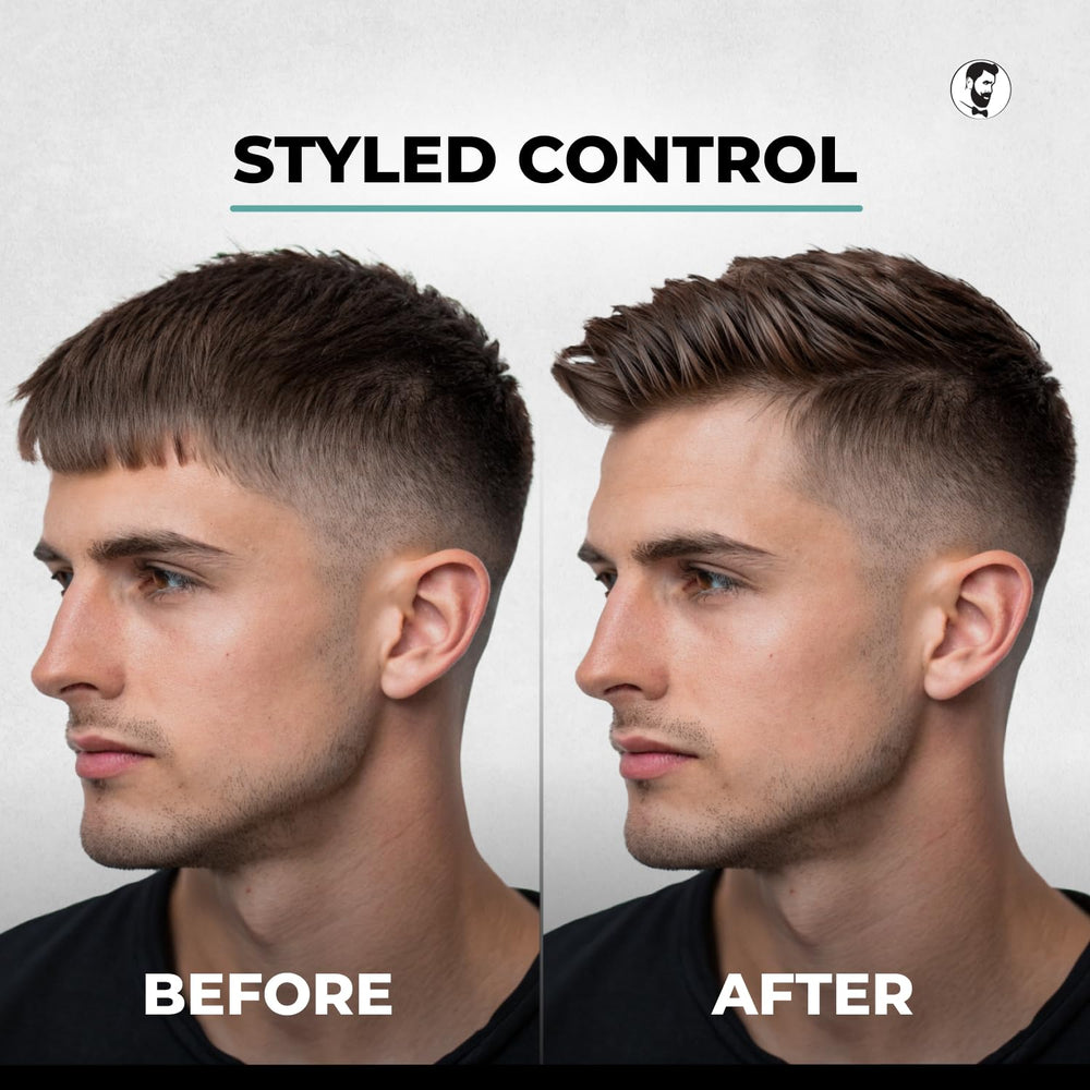 Gentlemen Republic gel texture close-up highlighting clear non-flaking shine
