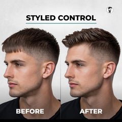 Gentlemen Republic gel texture close-up highlighting clear non-flaking shine