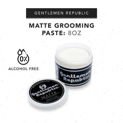 Gentlemen Republic styled short haircut showing natural matte finish and texture