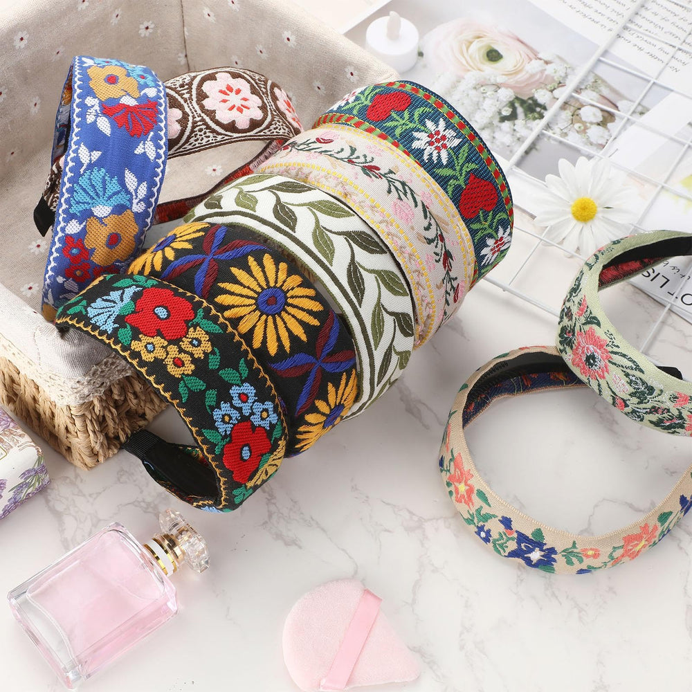 Geosar flat lay showing all nine colors for outfit coordination options