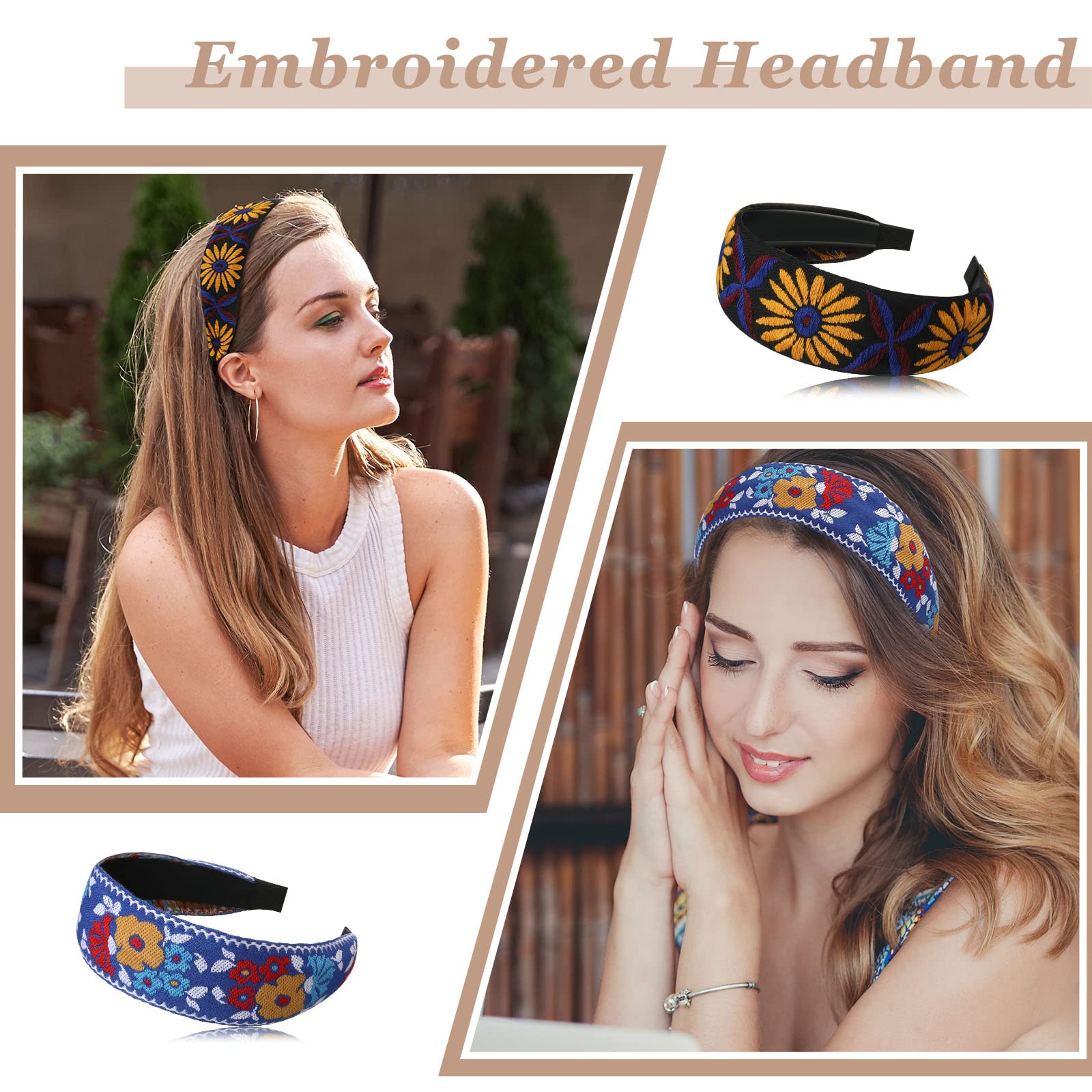 Geosar headband next to hand to show 6-inch inner diameter and scale