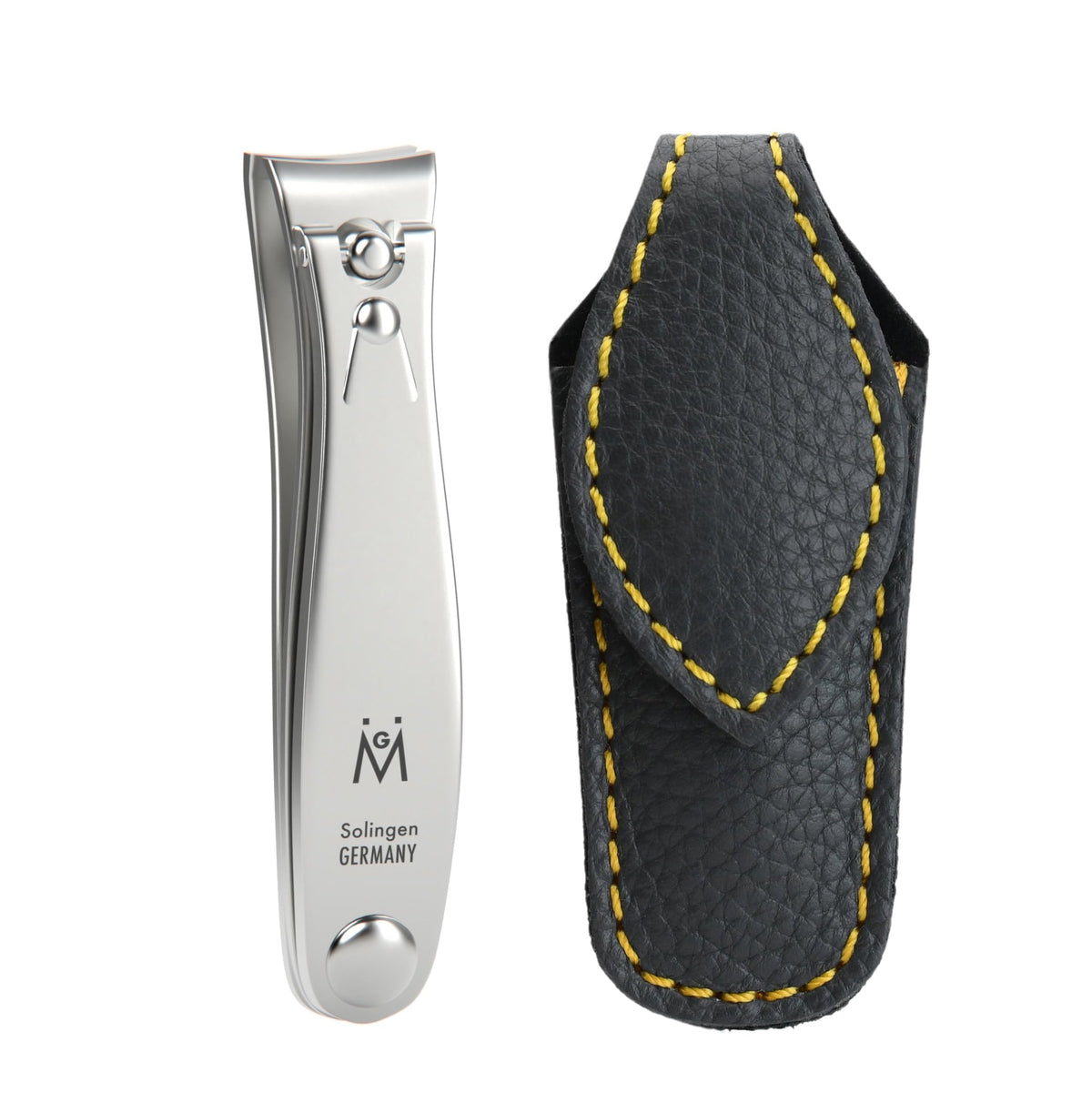 GERMANIKURE front view showing compact clipper and clean design benefit