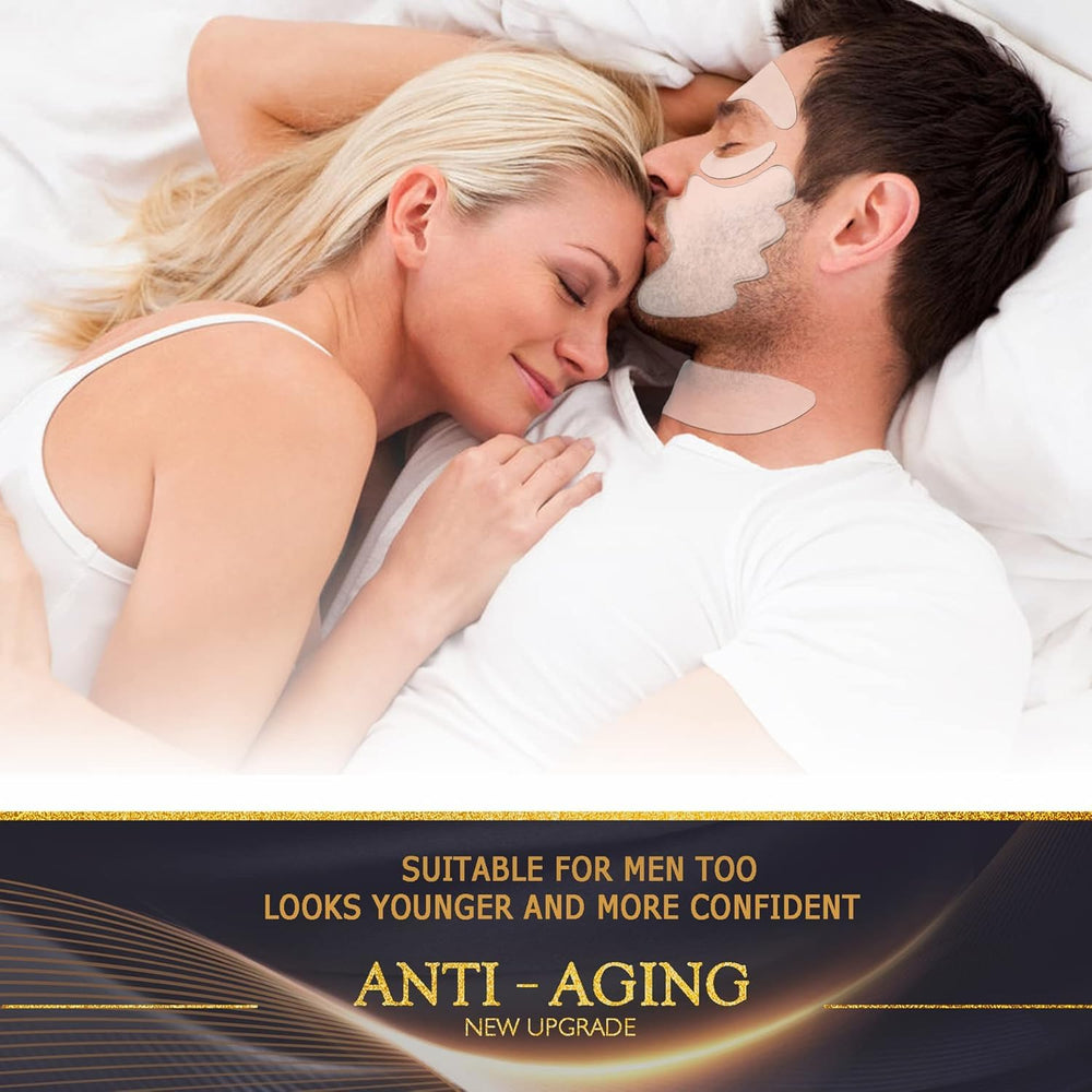 GETPUNA pad worn on forehead during sleep demonstrating reduced compression benefit