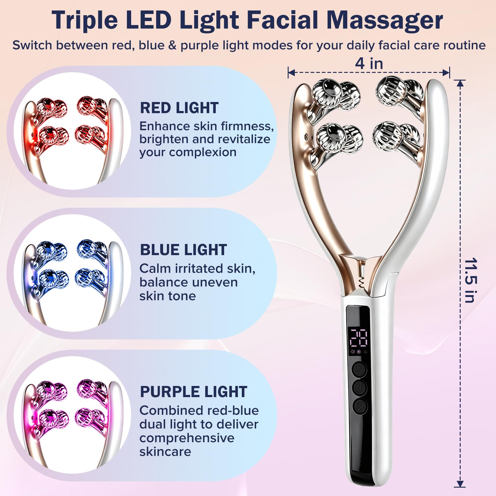 Getwal massager on bathroom vanity illustrating daily skincare routine boost