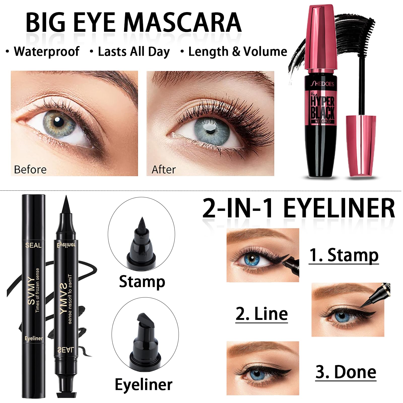 Geyomi brushes and sponges in hand for easy blending
