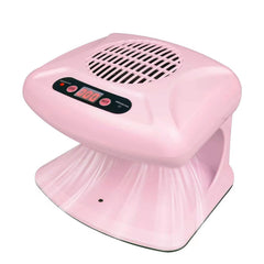 GGAIFbp pink nail dryer front view showing compact salon-ready design and fast airflow
