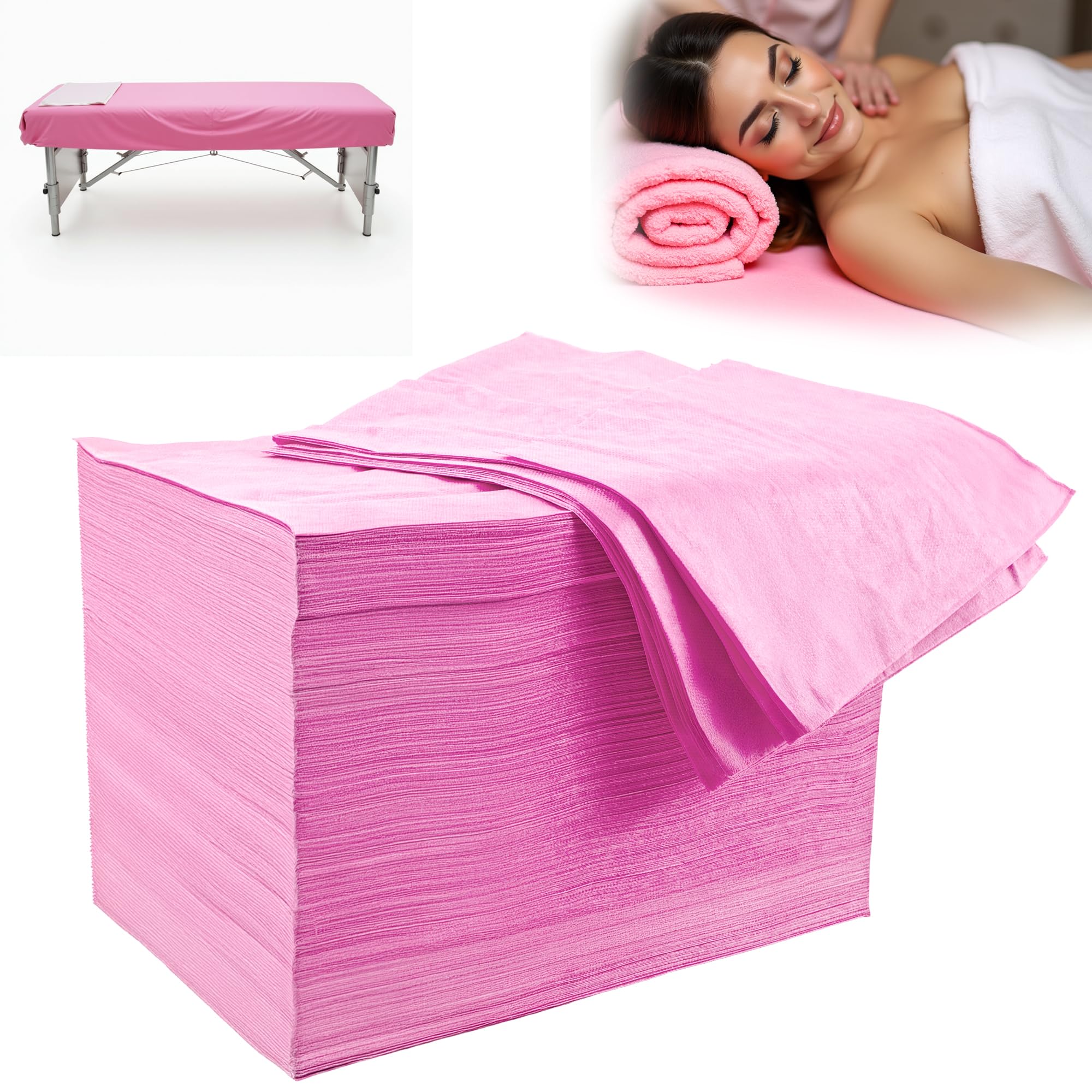 GGYKJSK front packaging of 100-pack pink covers shows quantity and size benefit