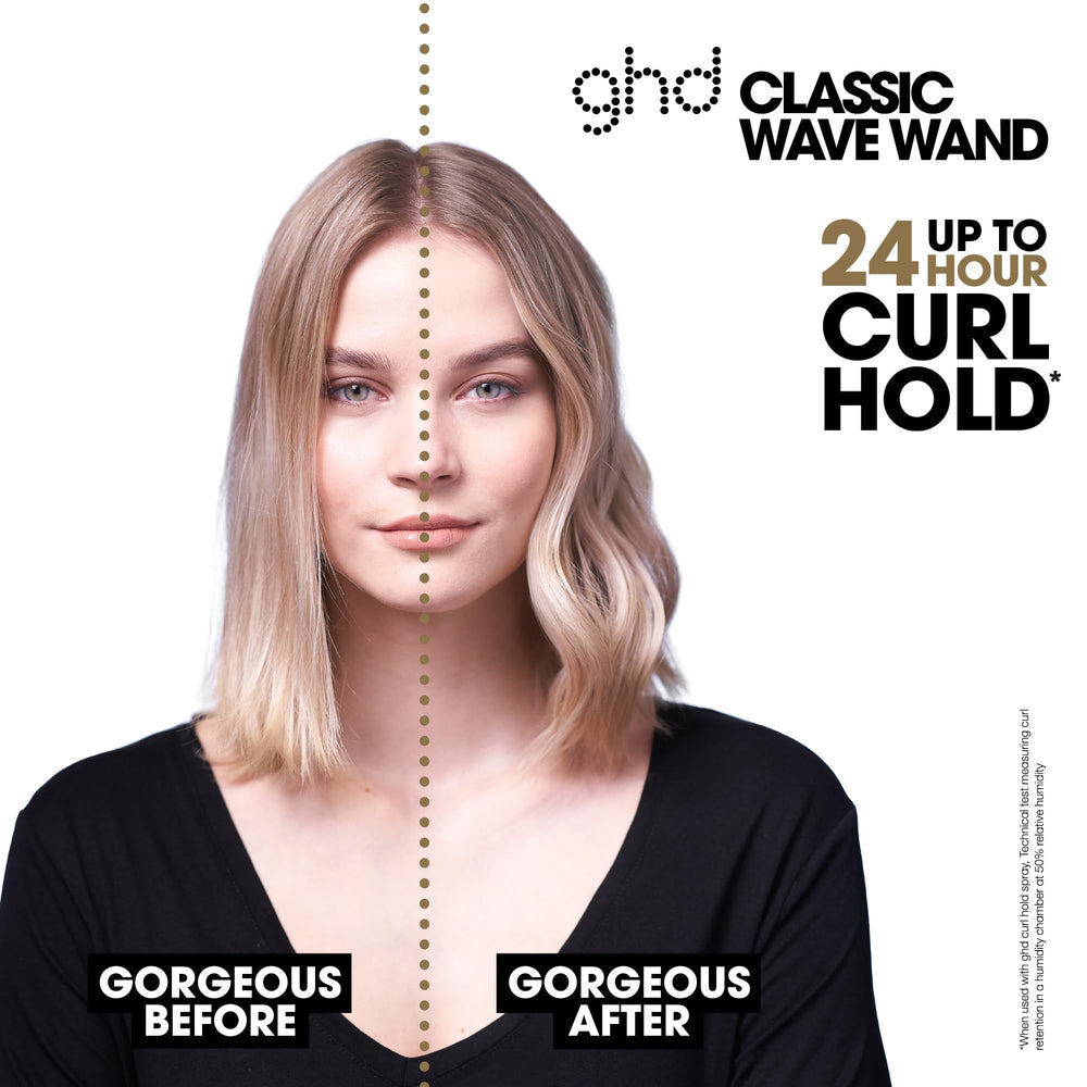 ghd Curve cool tip and spring clamp detail for secure, safer styling