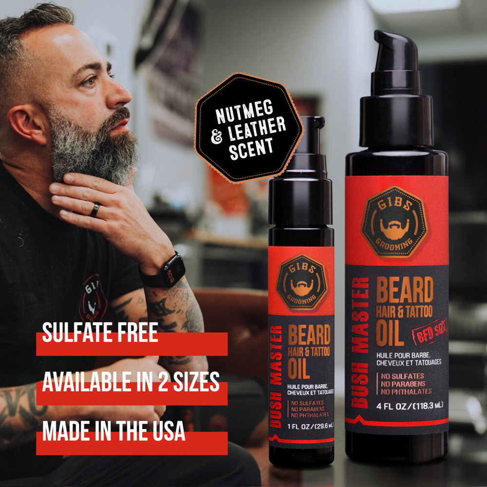 GIBS used on tattooed skin to moisturize and help preserve ink vibrancy