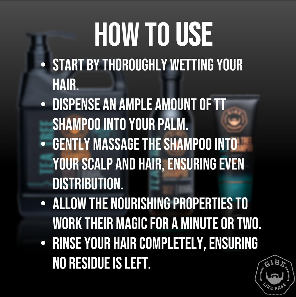 GIBS bottle on bathroom shelf styled to show everyday grooming appeal
