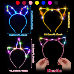 Giegxin close-up of unicorn LED detail highlighting bright glow for photos