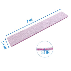 GigaGround filing an acrylic nail demonstrating quick shaping benefit