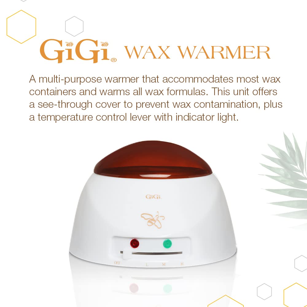 GiGi stainless-steel melting chamber detail for fast, even wax heating and durability