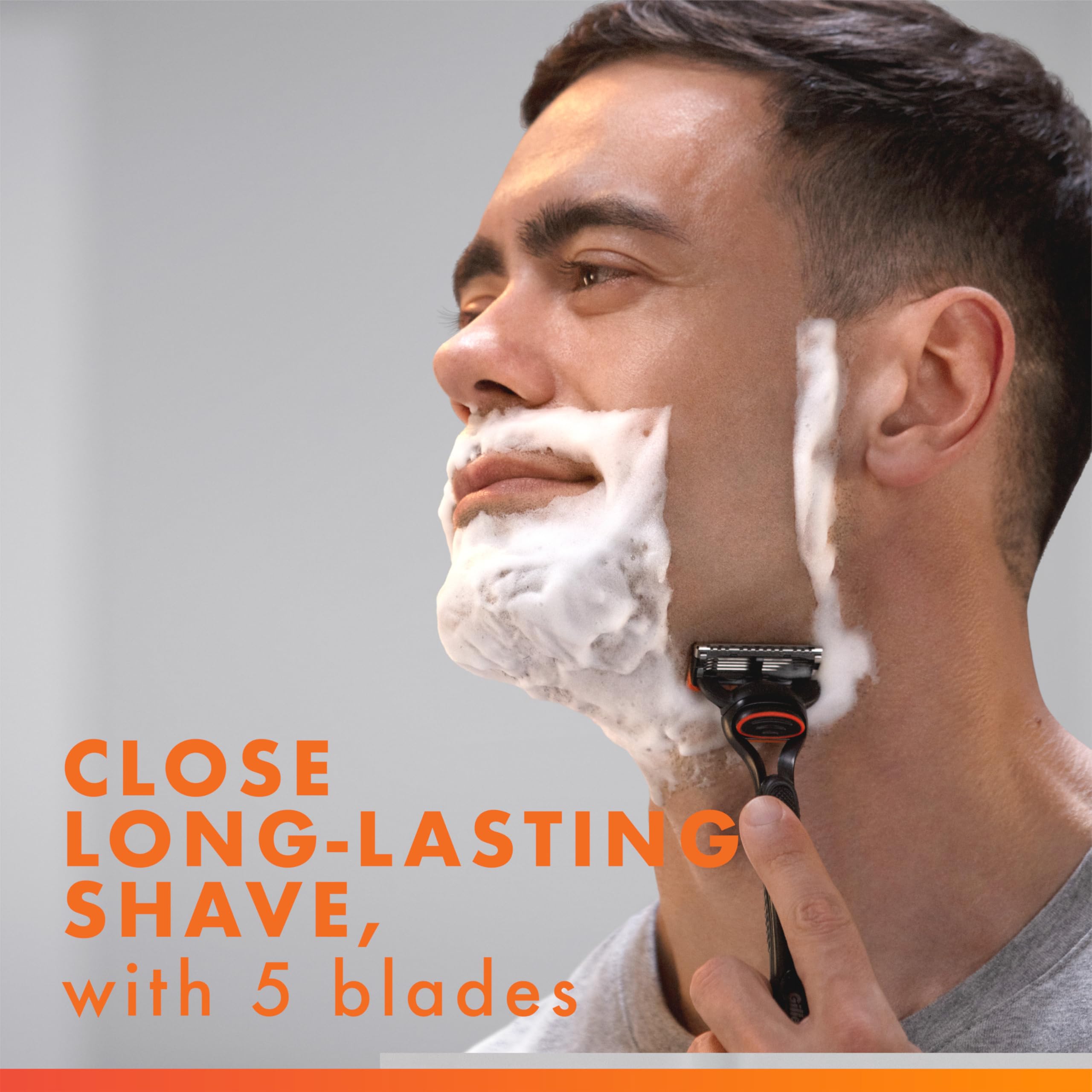 Gillette Fusion5 precision trimmer closeup ideal for shaping sideburns