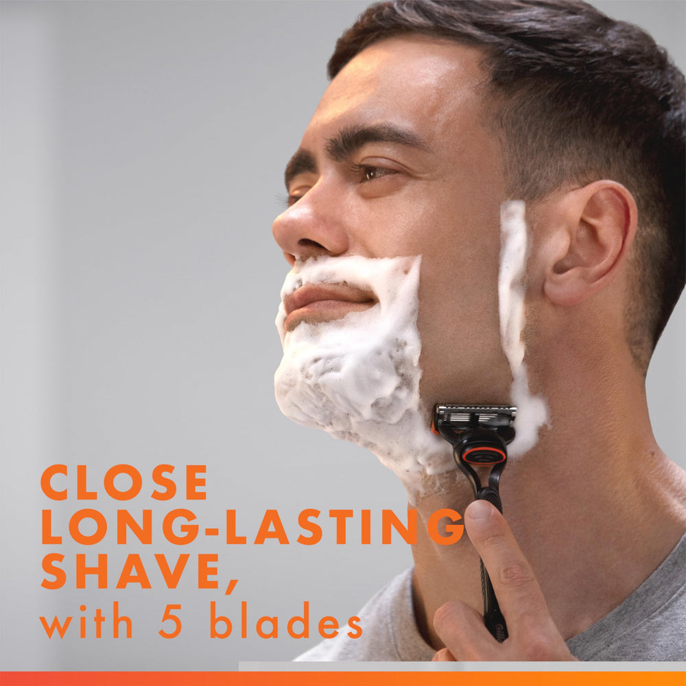 Gillette Fusion5 precision trimmer closeup ideal for shaping sideburns