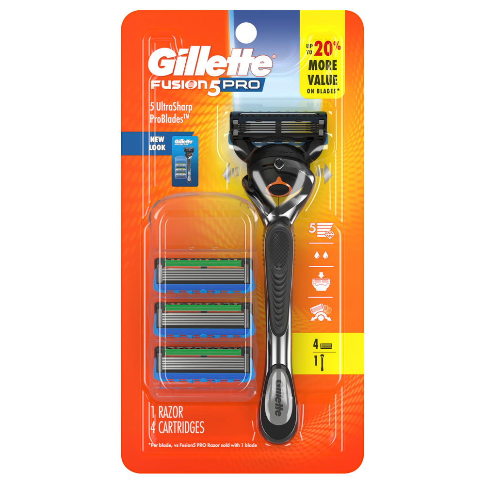 Gillette razor in-shower use demonstrating smooth wet-shaving performance