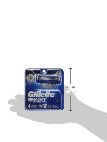 Gillette Mach3 Turbo placed on bathroom counter in everyday use scene conveying reliable shave