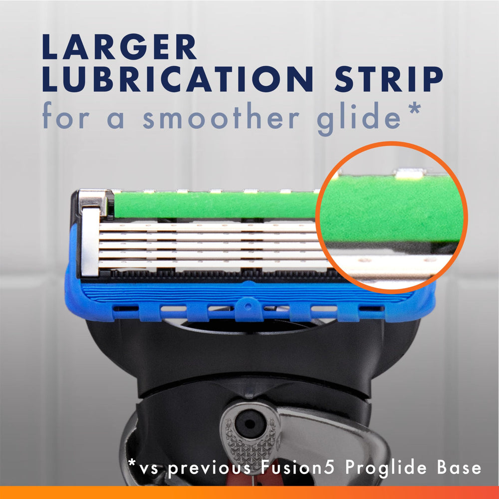 Gillette ProGlide microfins texture detail smoothing skin for a closer pass