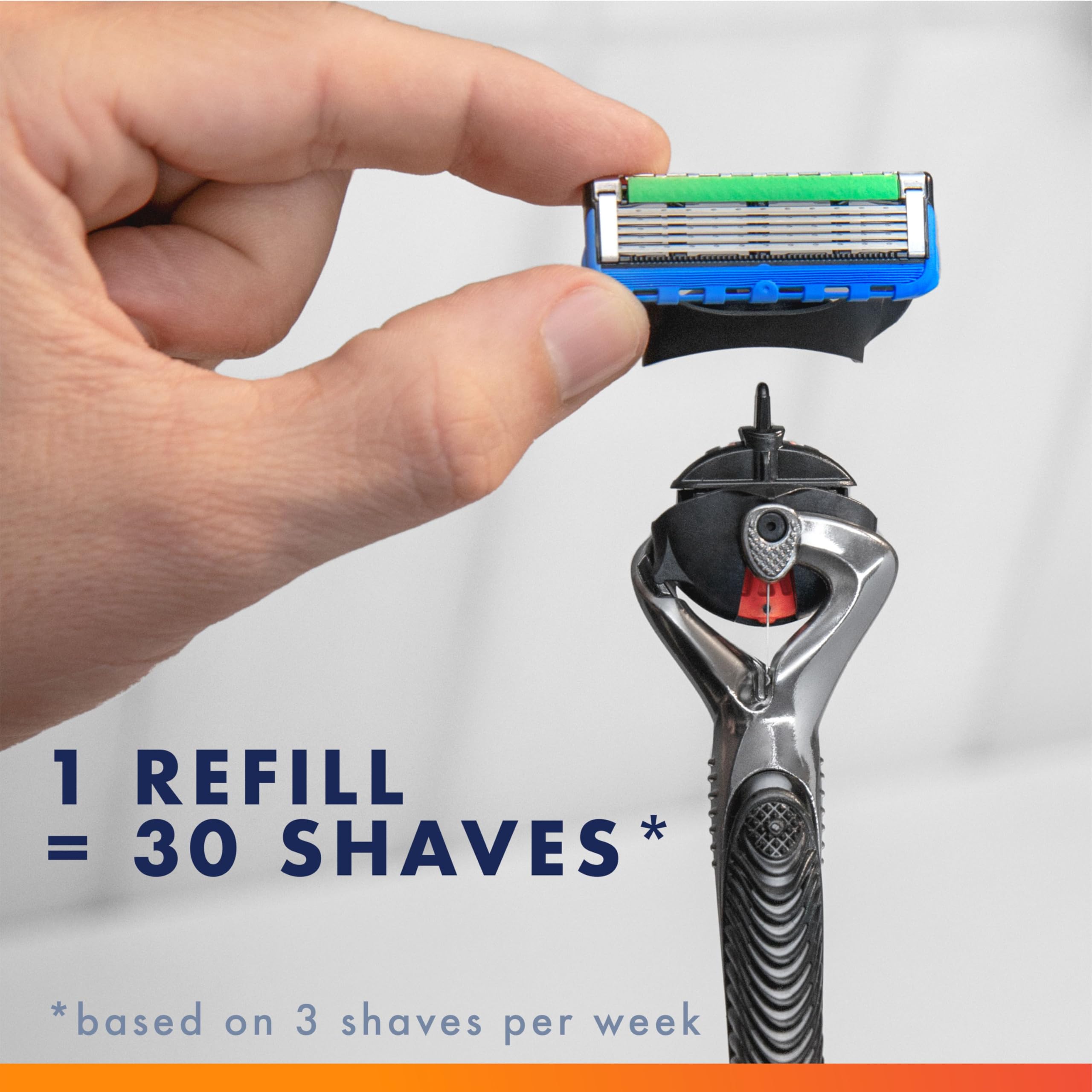 Gillette ProGlide precision trimmer close-up for accurate facial hair shaping benefit