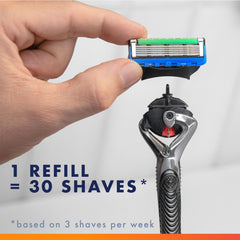 Gillette ProGlide precision trimmer close-up for accurate facial hair shaping benefit