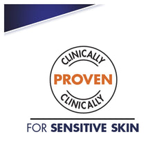 Gillette Sensor Excel cartridge in use on face illustrating comfortable adaptable shave