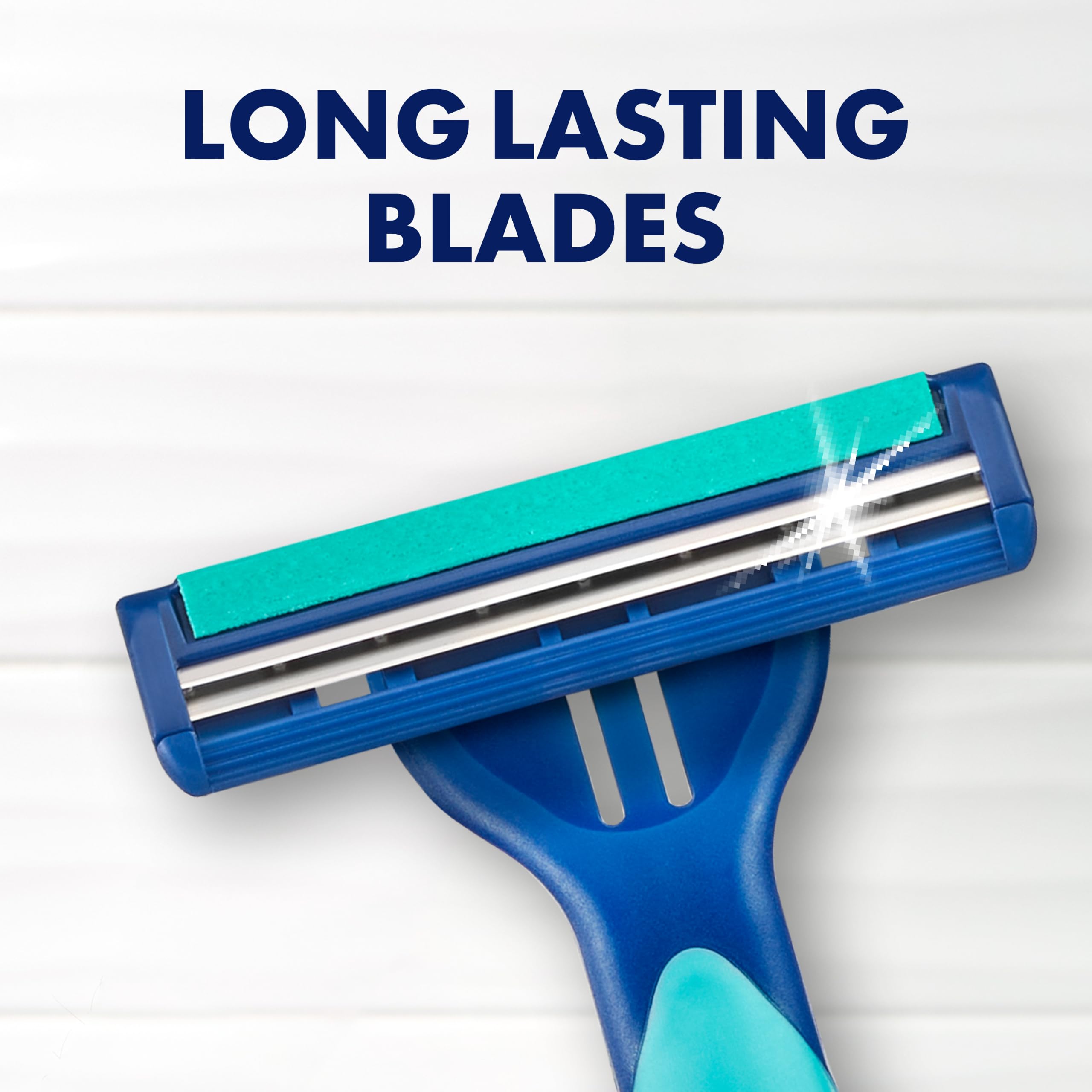 Gillette Sensor2 used disposables staged for replacement showing quick swap convenience
