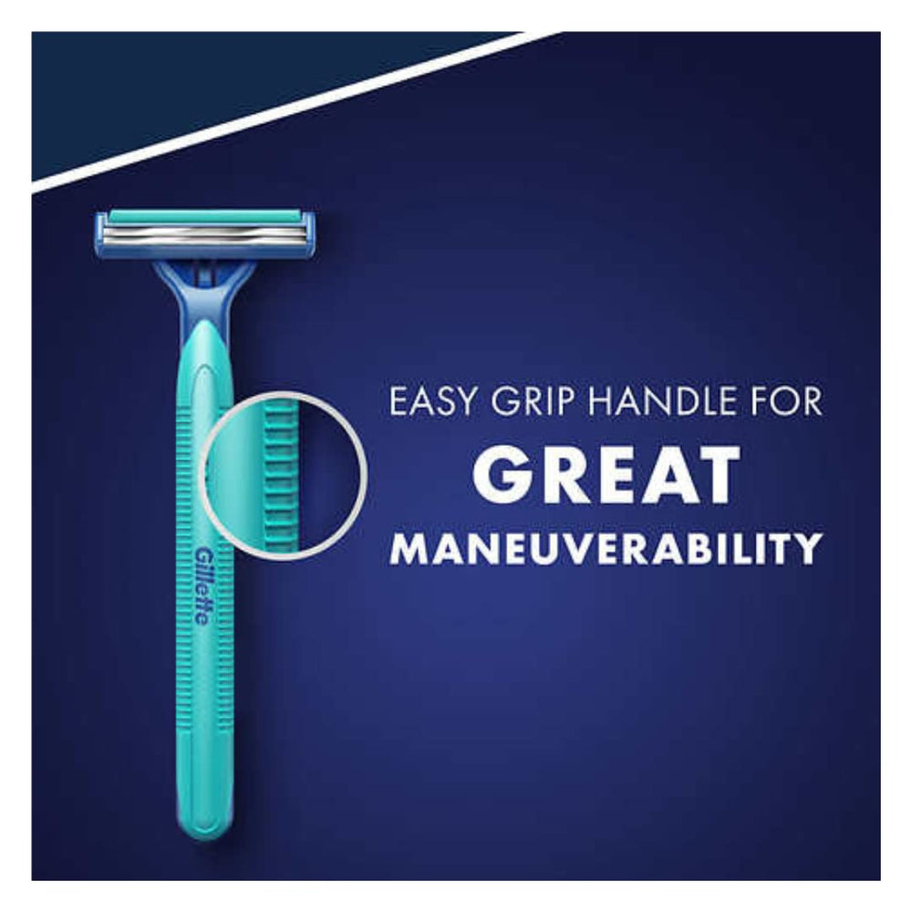 Gillette Sensor2 Plus held in hand to show compact size and portability