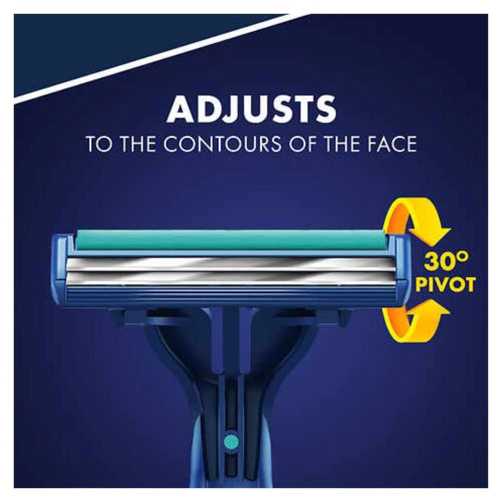 Gillette Sensor2 Plus Soft Ultragrip handle texture offering steady control