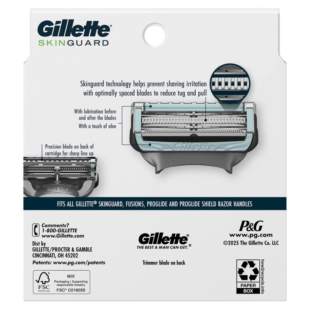 Gillette SkinGuard on bathroom vanity in lifestyle shot promoting everyday comfort