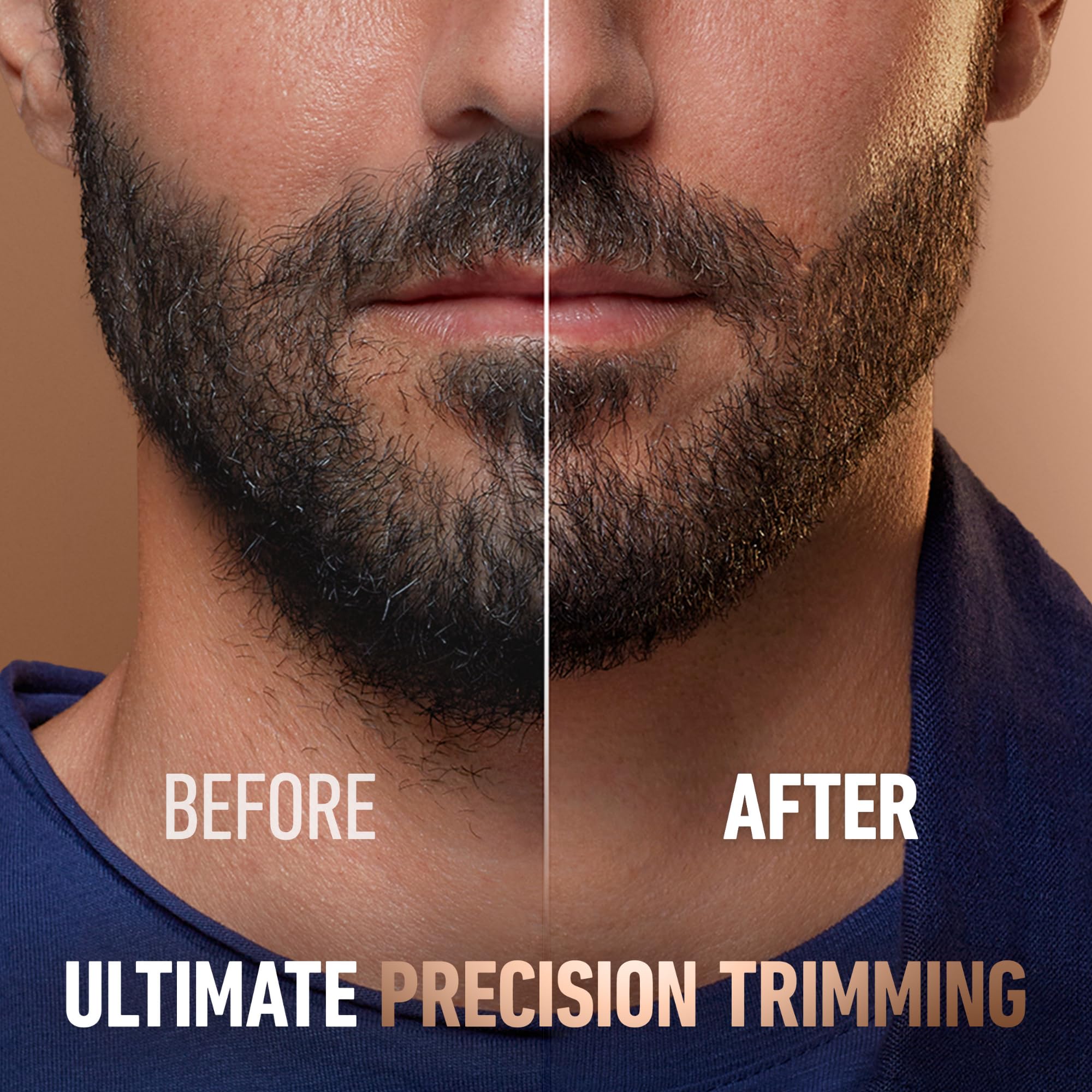 Gillette T-blade close-up demonstrating sharp edges for crisp lines