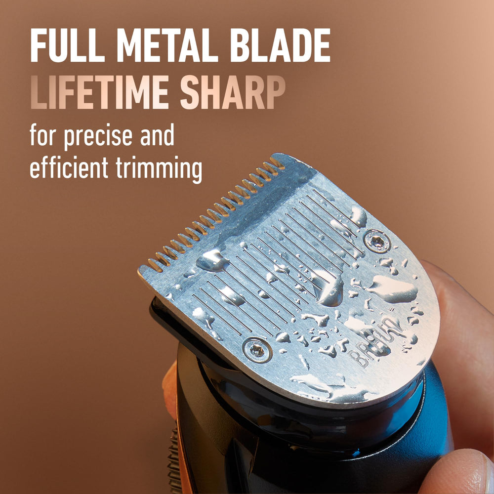 Gillette washable head rinsed under water showing easy cleaning benefit