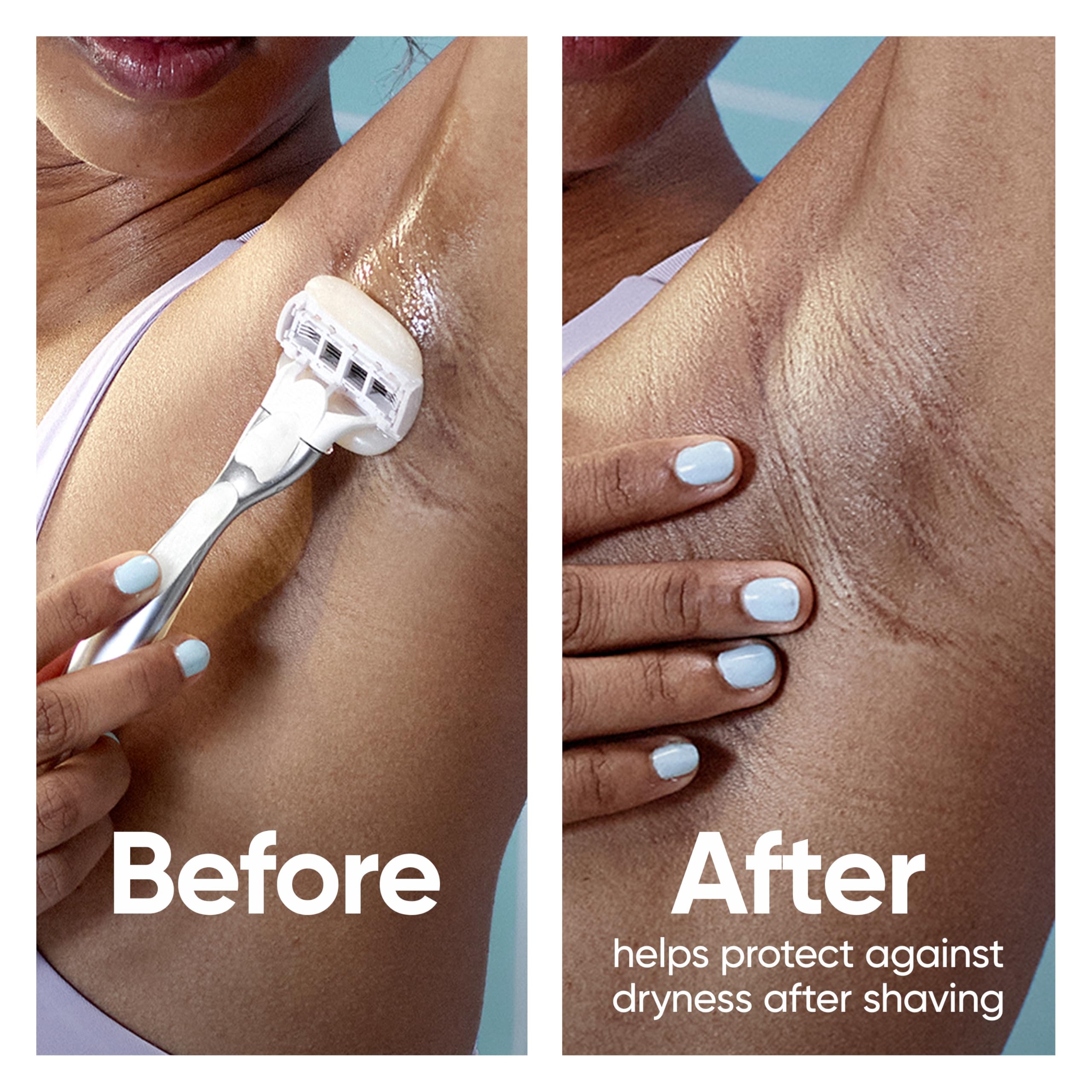 Gillette Venus on bathroom counter as part of daily grooming routine