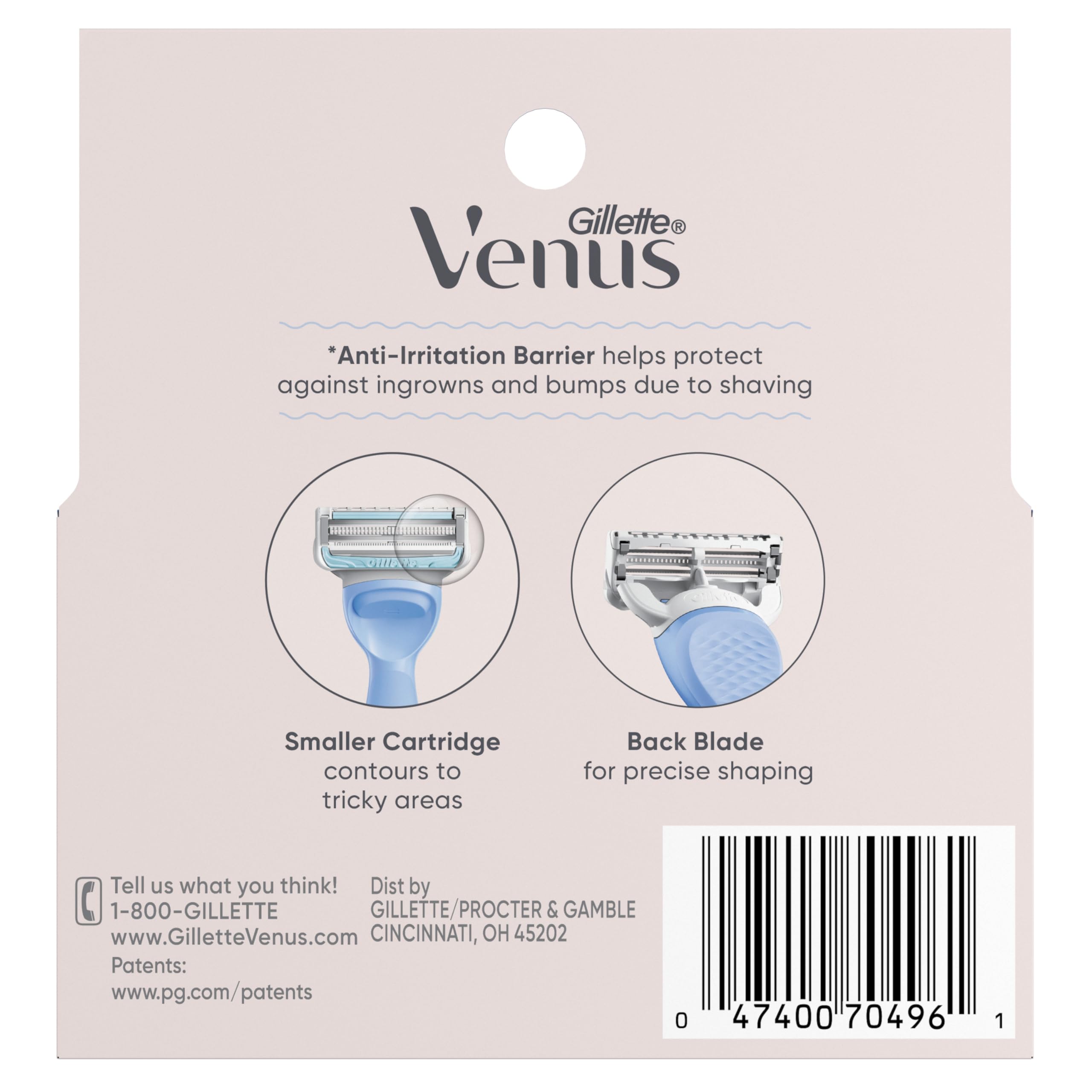Gillette Venus lifestyle bathroom shelf showing convenient everyday use