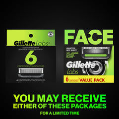 GilletteLabs close-up of five precision blades for a closer, smoother shave