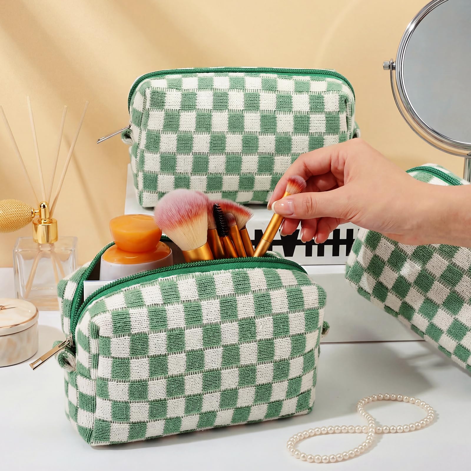 Gilprop open pouch standing on flat base showing interior visibility and access