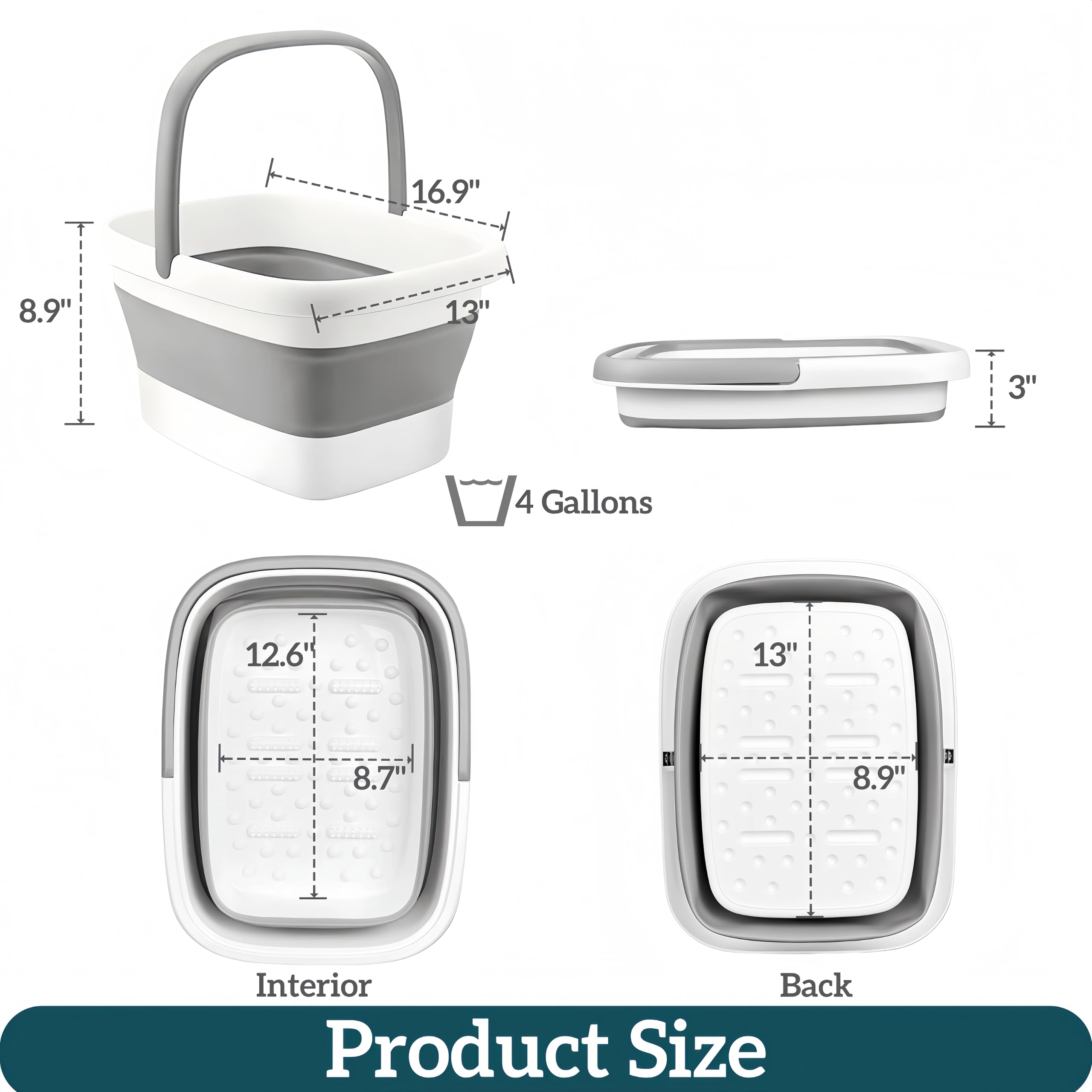 GIMWA folded flat for storage, saving space in small homes