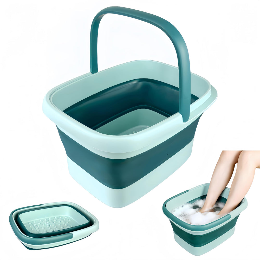GIMWA foot bath front view showing full tub and stable base for safe use