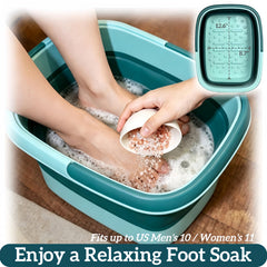GIMWA foot bath detail of 8 massage rollers providing tactile comfort