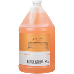 Ginger Lily Farms creamy citrus lather close-up demonstrating gentle conditioning