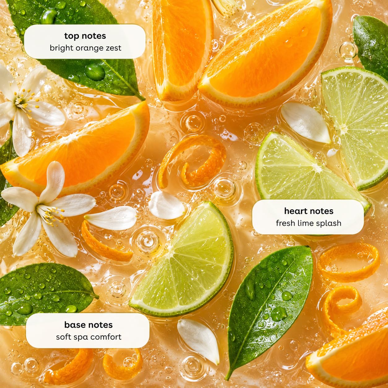 Ginger Lily Farms botanicals and citrus ingredients for nourishing care