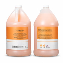 Ginger Lily Farms body wash pouring texture highlighting creamy hydration