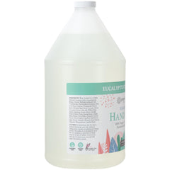 Ginger Lily Farms eucalyptus foaming lather close-up demonstrating moisturizing foam