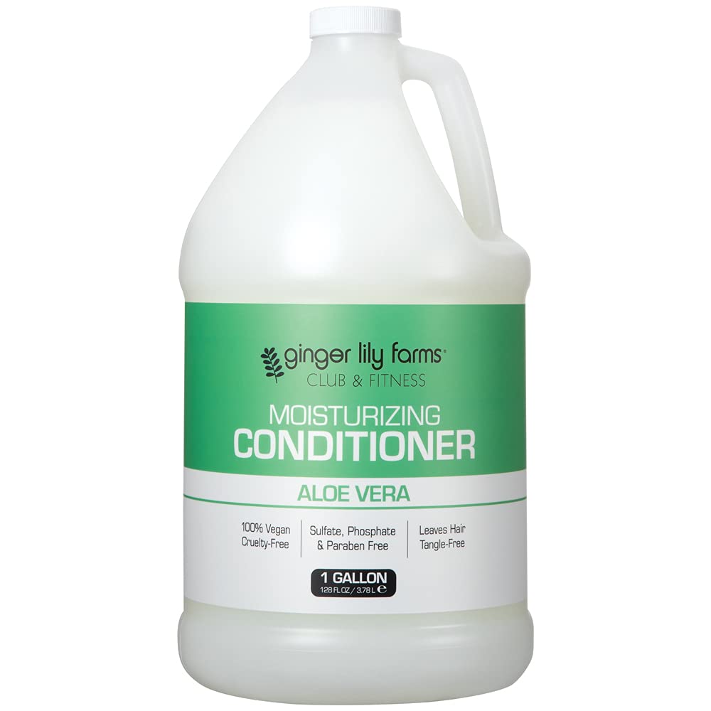 Ginger Lily Farms front label showing product name and size, clear ingredient callouts