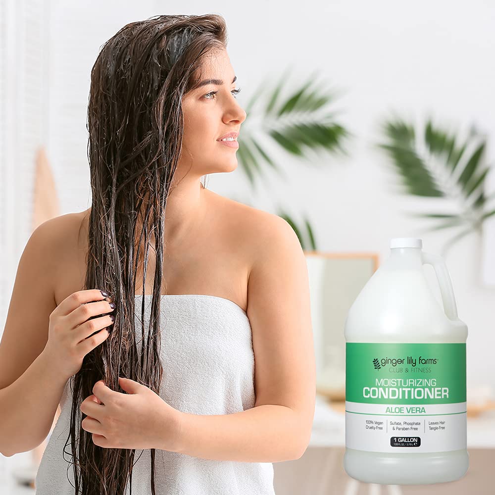 Ginger Lily Farms botanicals and aloe vera emphasizing natural-derived ingredients