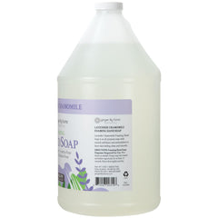 Ginger Lily Farms refill being poured into dispenser showing easy, mess-free refill benefit